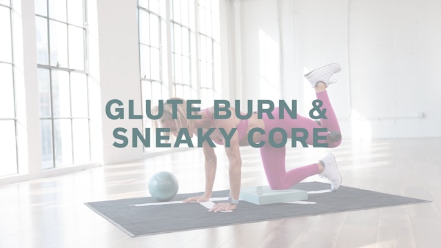 Glute Burn & Sneaky Core (Endurance Strength)