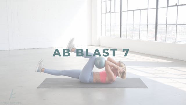 Ab Blast 7 *Oblique Focused/Stoked Ball* (Endurance Strength)