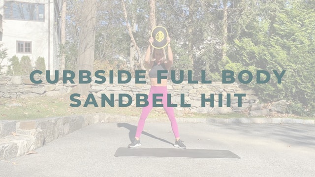 Curbside Full Body Sandbell HIIT