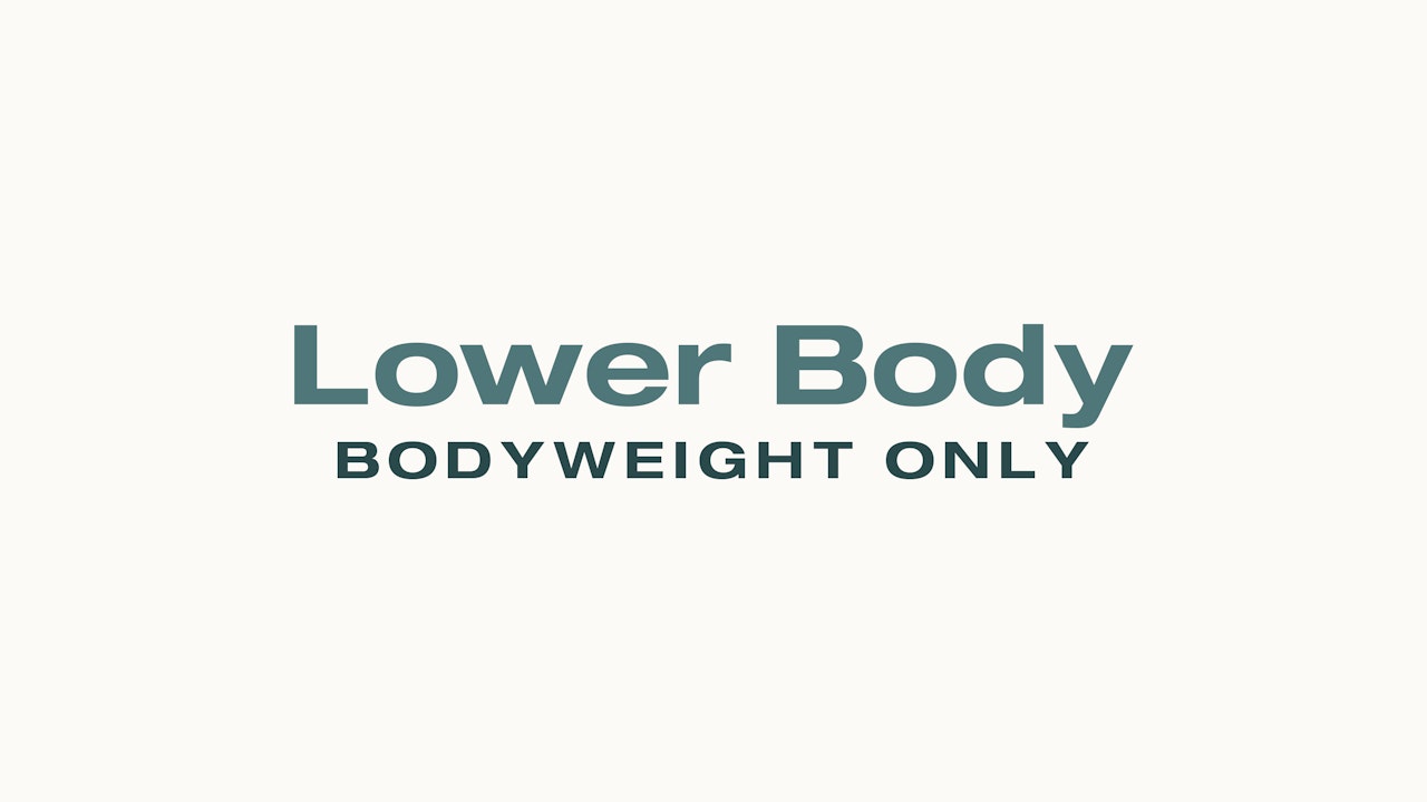 Lower Body