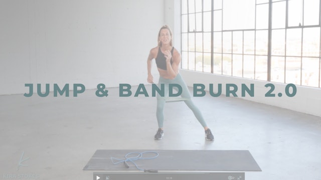 Jump & Band Burn 2.0 (Cardio + Endurance Strength)
