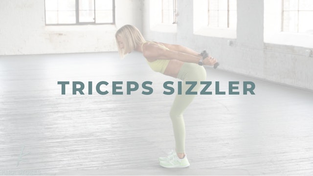 Triceps Sizzler (Endurance Strength)