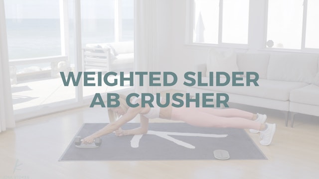 Weighted Slider Ab Crusher (Endurance Strength)