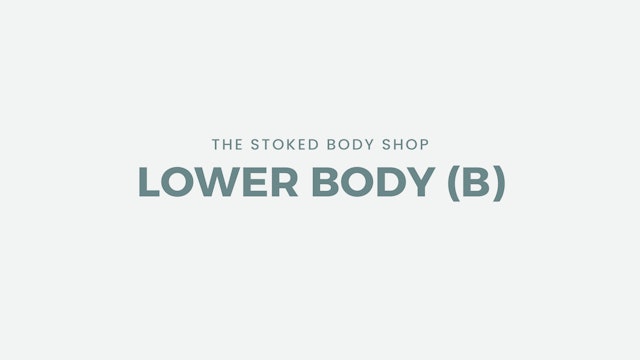 Lower Body (B) (Lower Back/Hip)