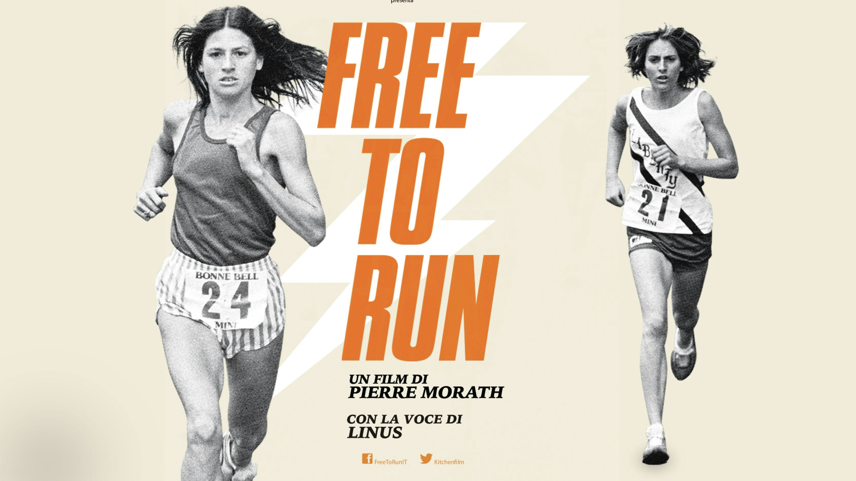 FREE TO RUN:LIBERI DI CORRERE con la voce di Linus