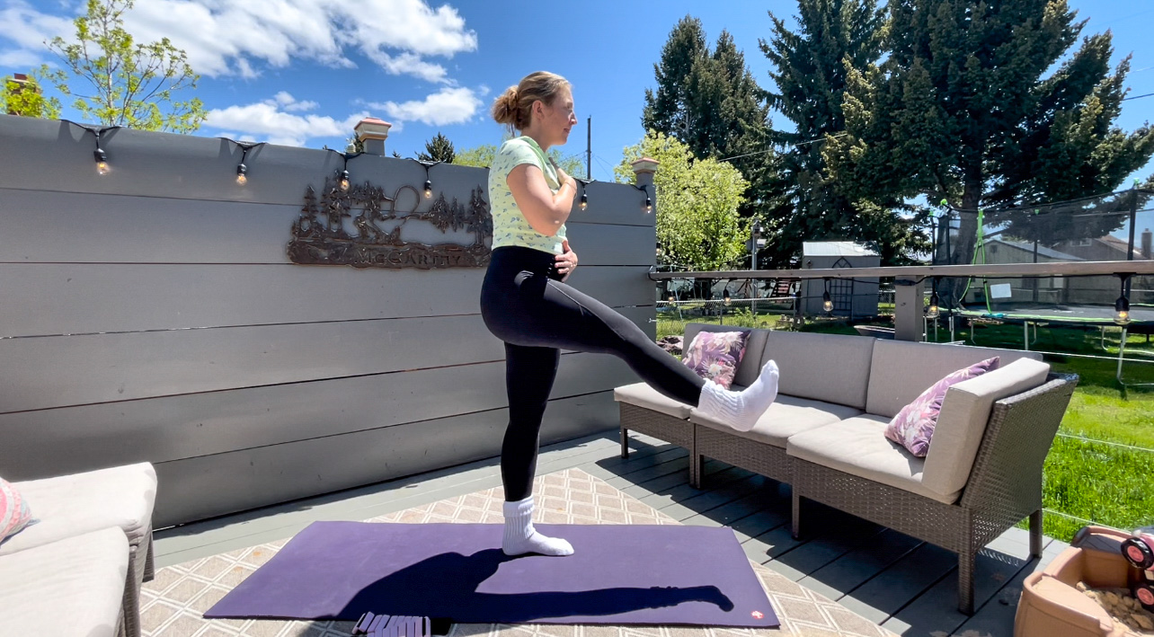 11 min. standing hip strength & mobility