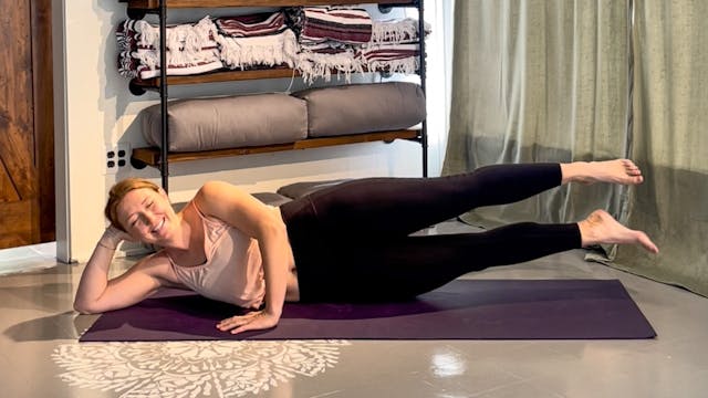 10 min. power Pilates flow