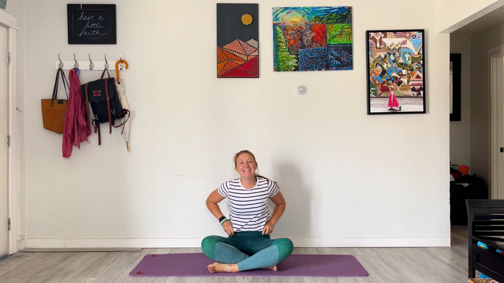 18 min. full body using own body weight