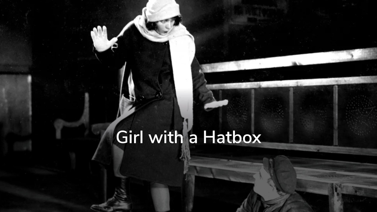 Girl with a Hatbox