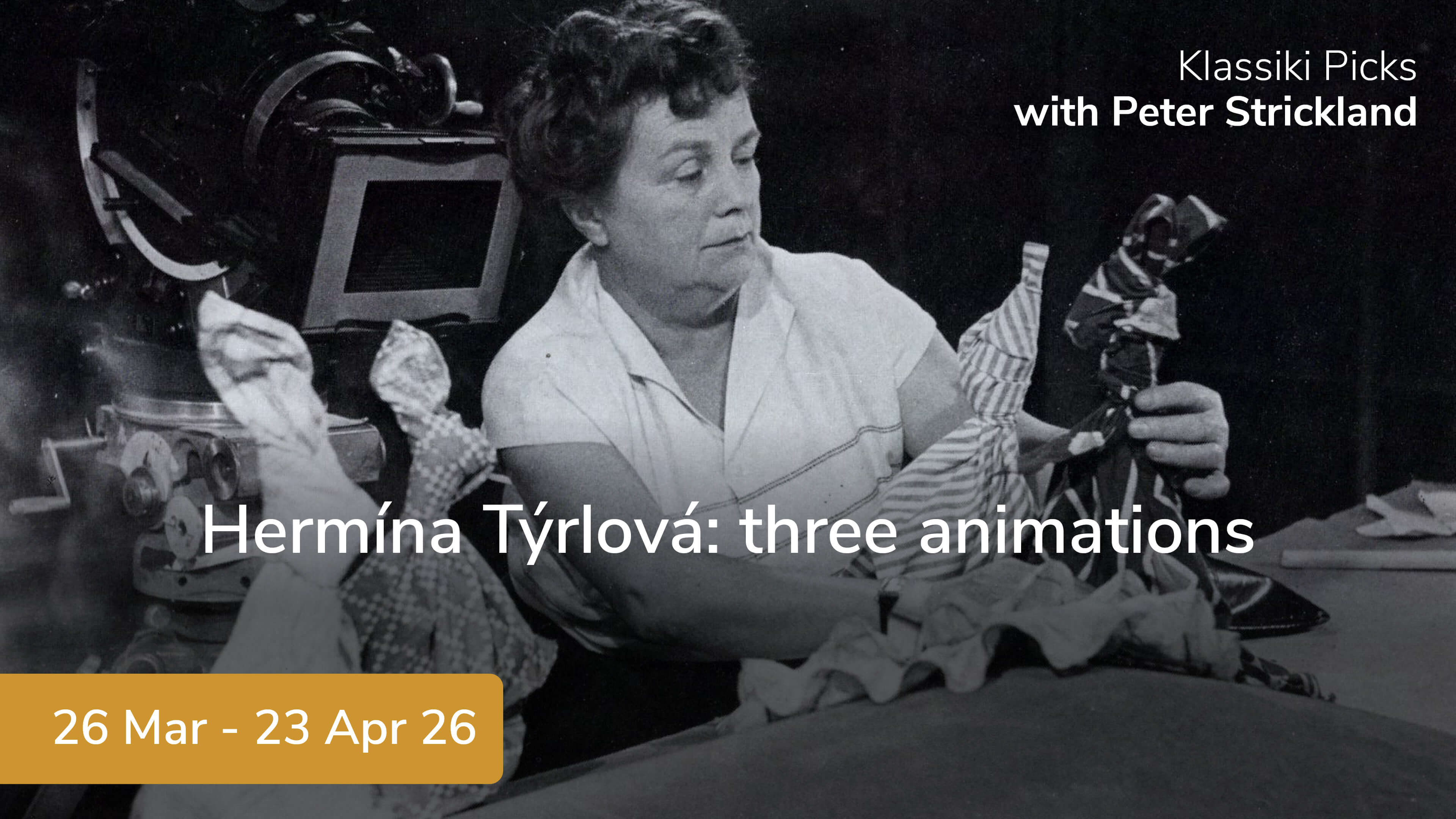Hermína Týrlová: three animations