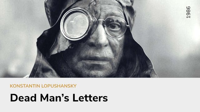 Dead Man’s Letters