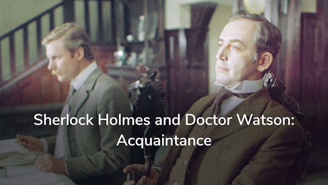 Sherlock Holmes and Doctor Watson: Acquaintance