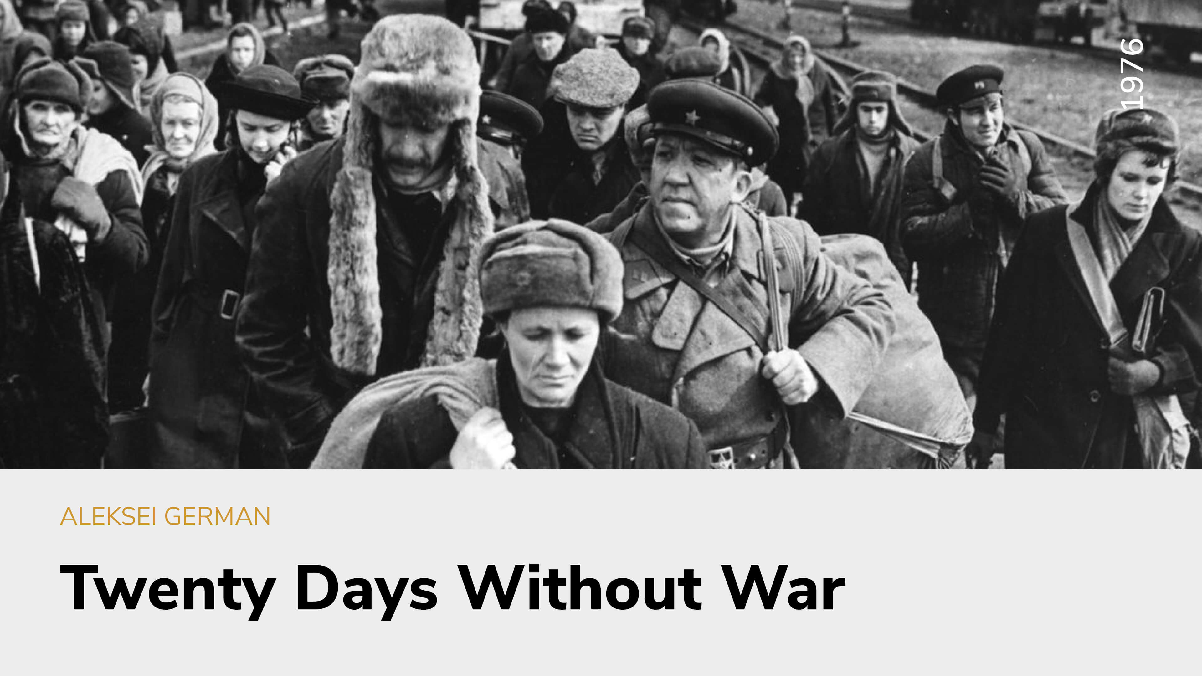 Twenty Days without War