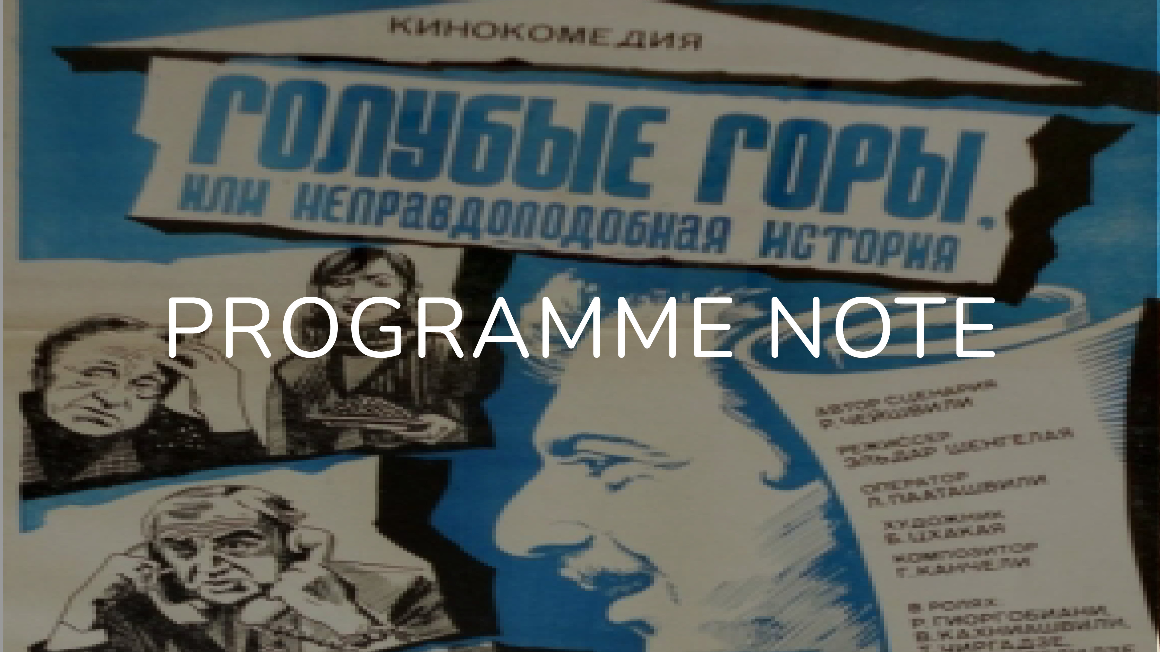 Notes on Blue Mountains