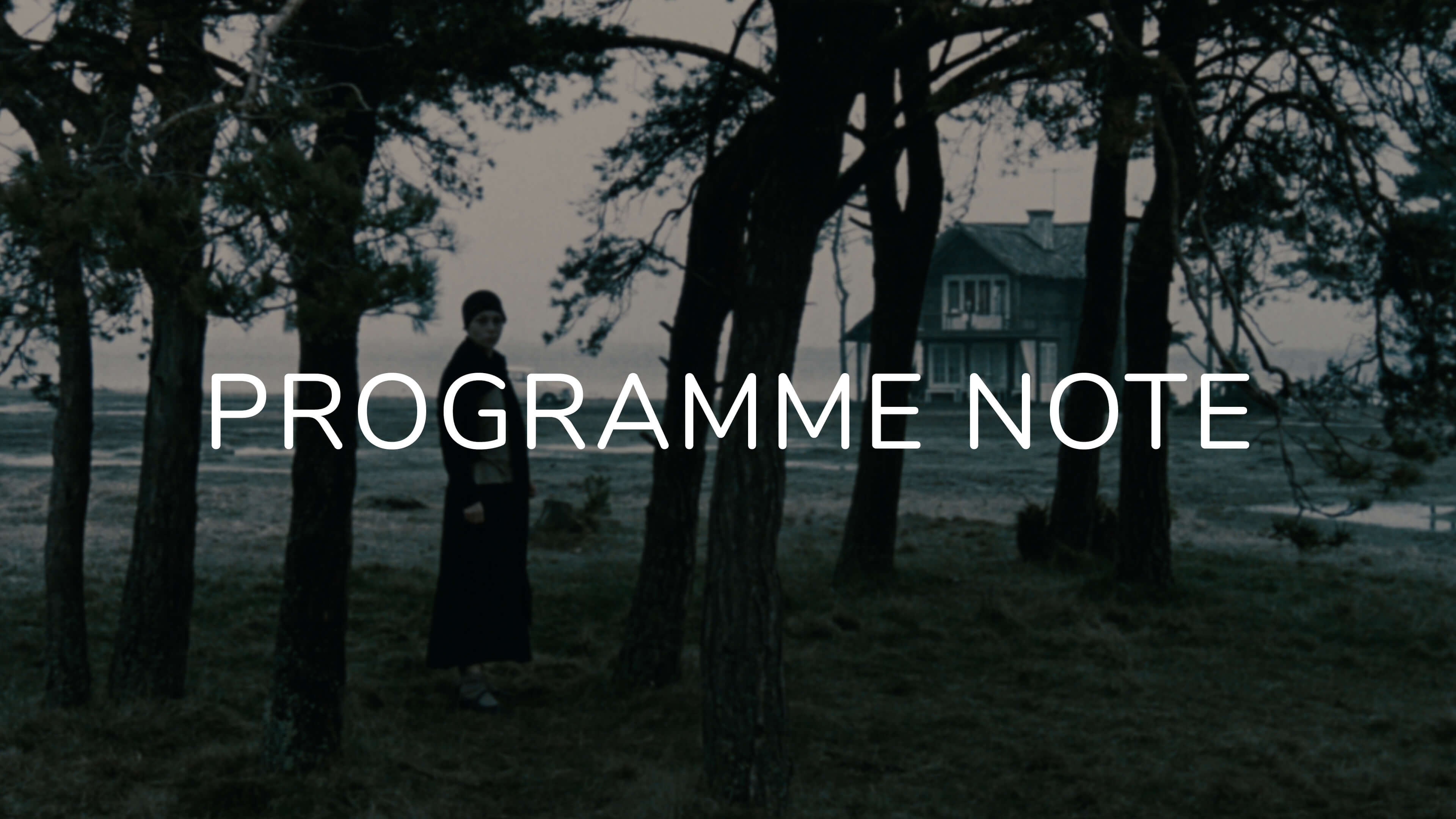 Notes on The Sacrifice