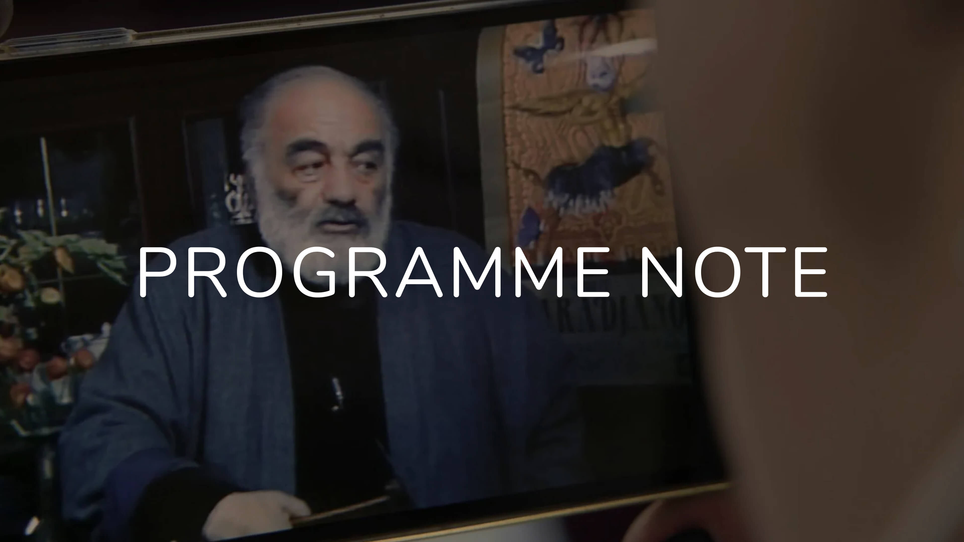 Notes on I Will Revenge this World with Love – S. Paradjanov