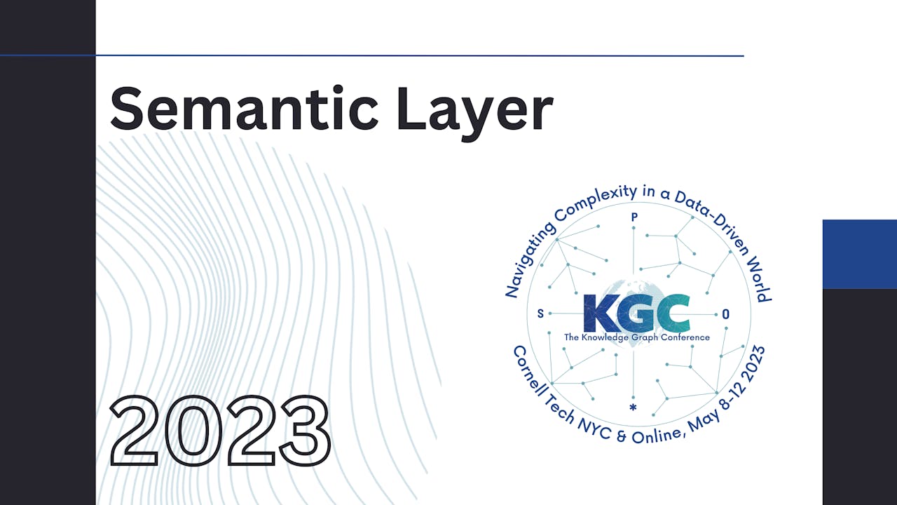 Semantic Layer | KGC 2023
