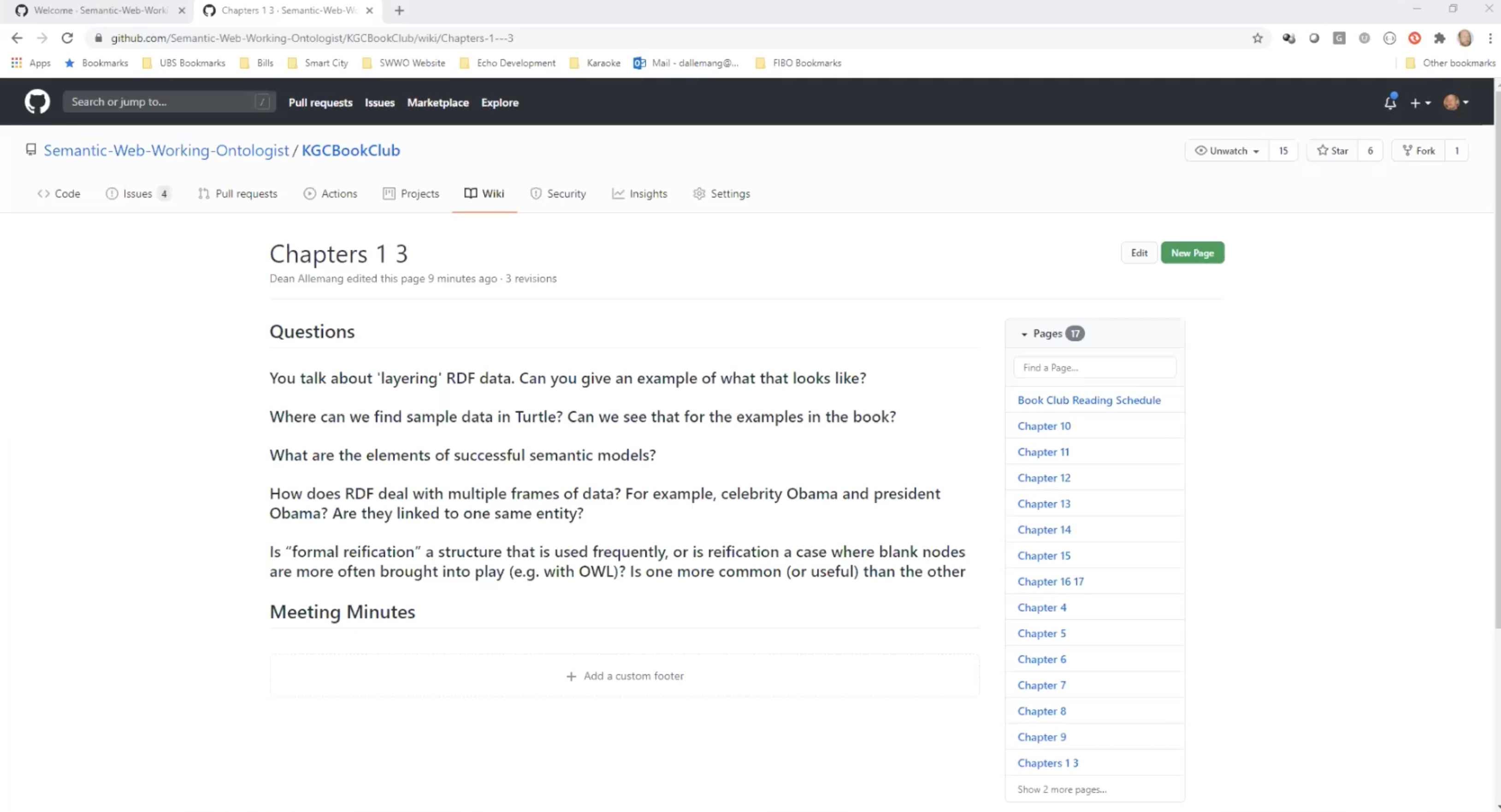 Book Club | Semantic Web for the Working Ontologist, Chapters 1 - 3