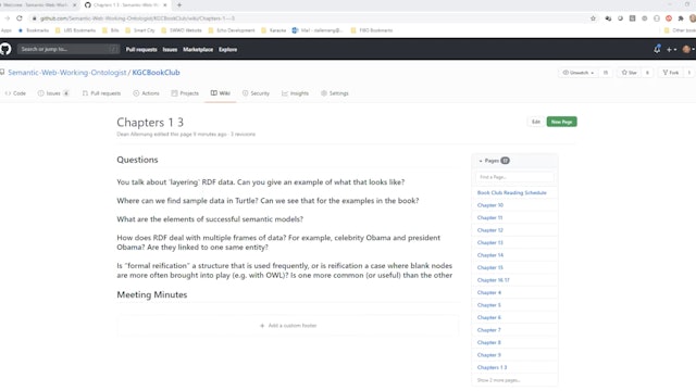 Book Club | Semantic Web for the Working Ontologist, Chapters 1 - 3