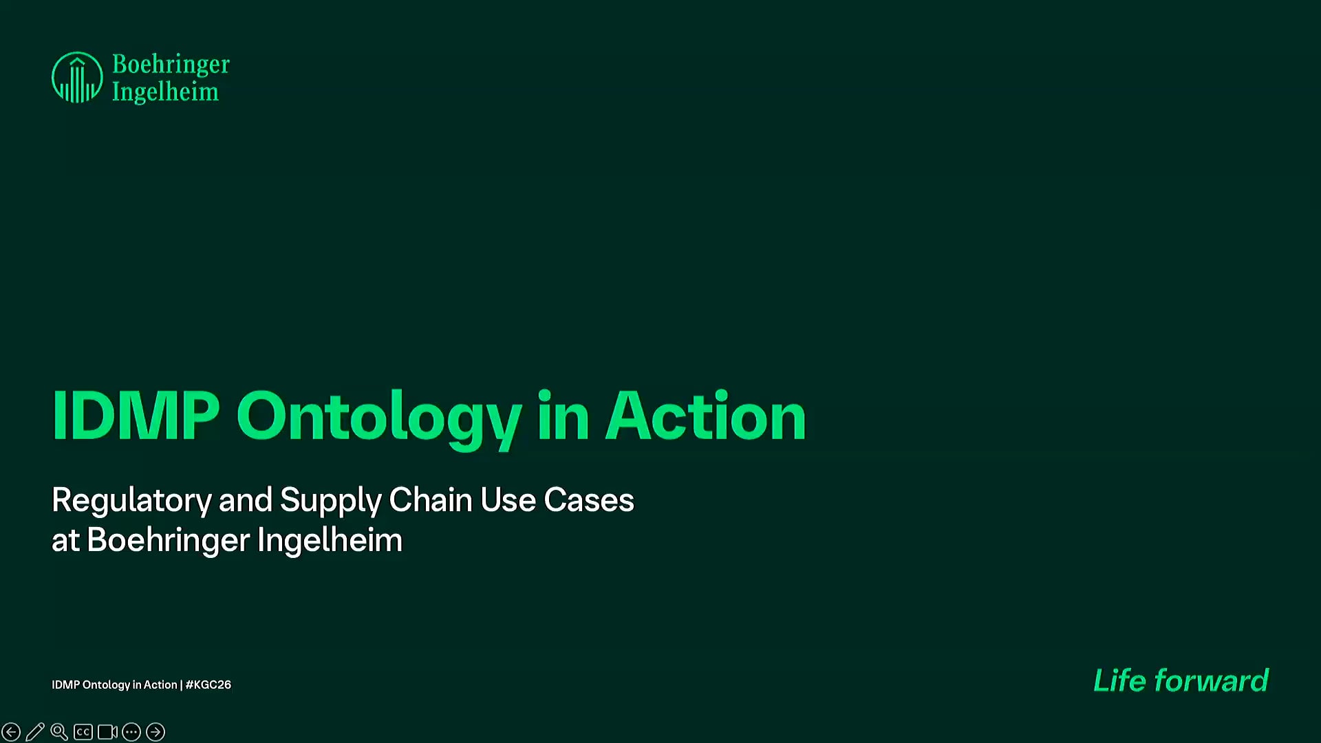 IDMP Ontology in Action