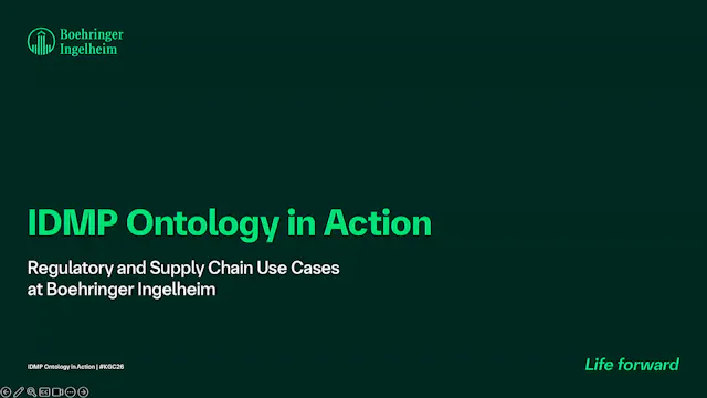 IDMP Ontology in Action