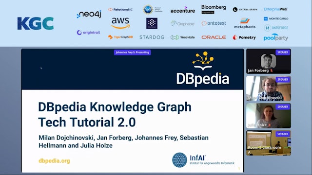 DBpedia Knowledge Graph Tech Tutorial 2.0