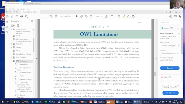 Book Club | Demystifying OWL for the Enterprise with Michael Uschold, Chapter 7 