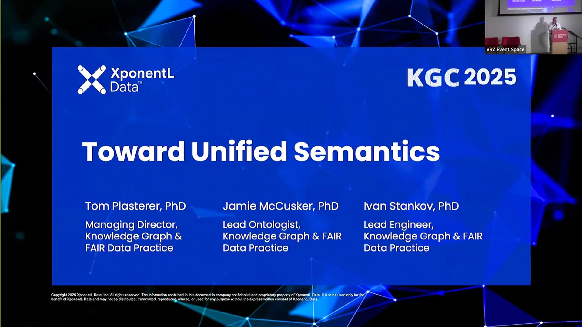 Toward Unified Semantics