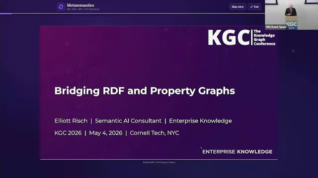 Bridging RDF and Property Graphs