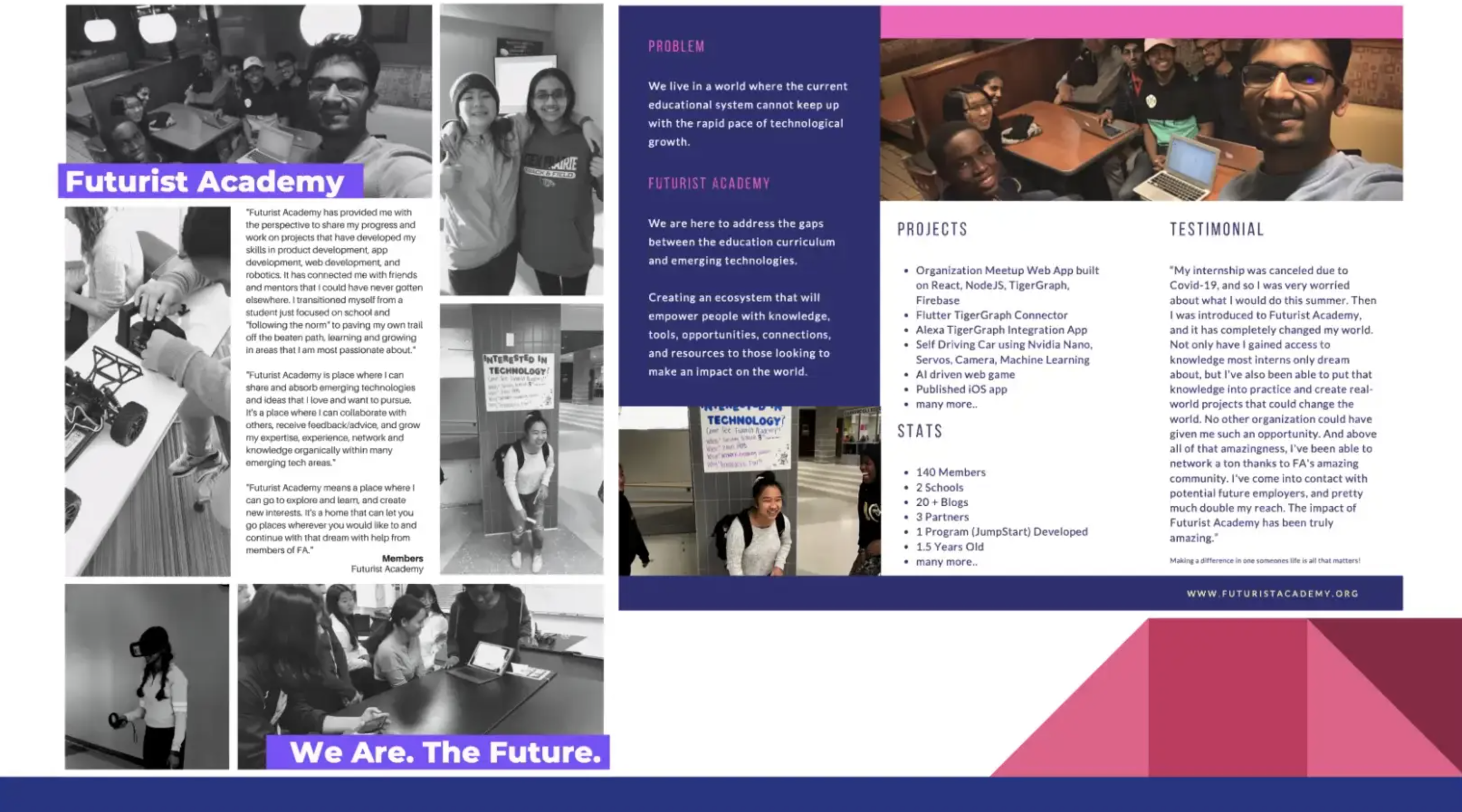 Knowledge Espresso | Jon Herke and Futurist Academy Students