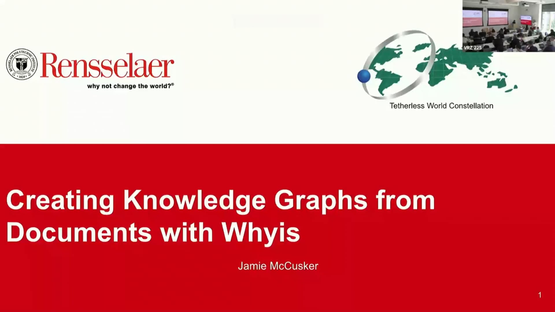 Creating Knowledge Graphs from Documents with Whyis