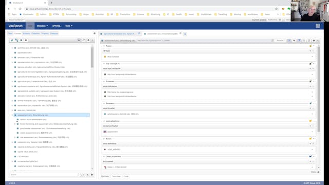 Johannes Keizer | VocBench: A Semantic Web Collab Dev. Platform For Ontologies