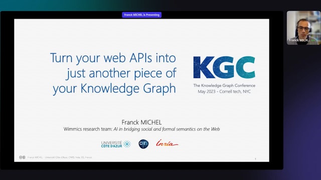 Turn your web APIs into just another piece of your Knowledge Graph