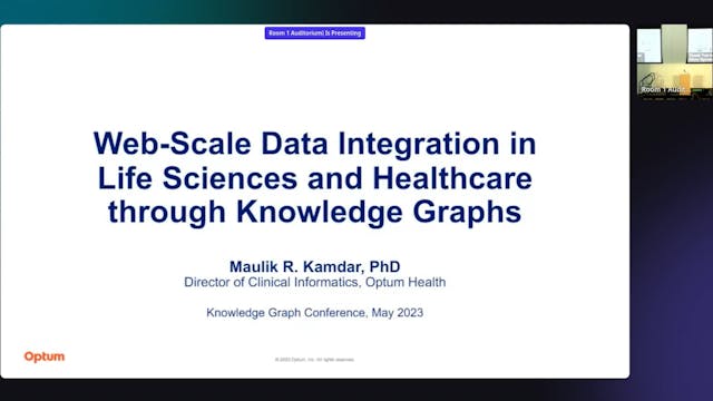 Web-Scale Data Integration in Life Sciences and Healthcare through KGs
