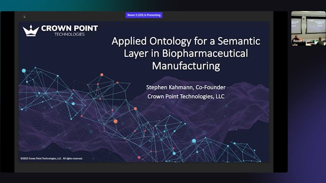 Applied Ontology for a Semantic Layer in Biopharmaceutical Manufacturing