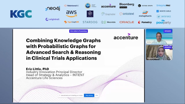 Combining KG's with Probabilistic Graphs for Advanced Search and Reasoning in Clinical Trial App