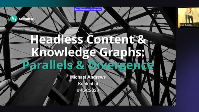 Headless content and knowledge graphs...