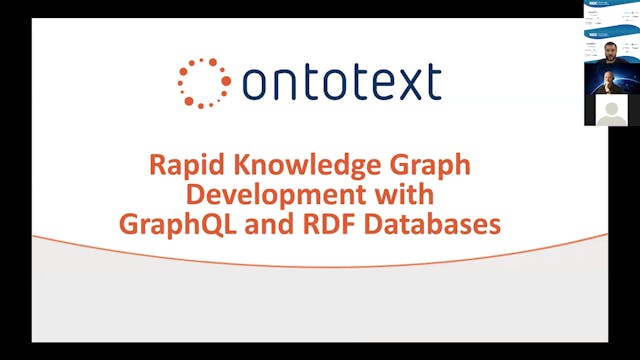 Tutorial Rapid Knowledge Graph Development with GraphQL and RDF Databases