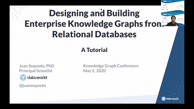 Designing and Building Knowledge Graphs from Relational Databases