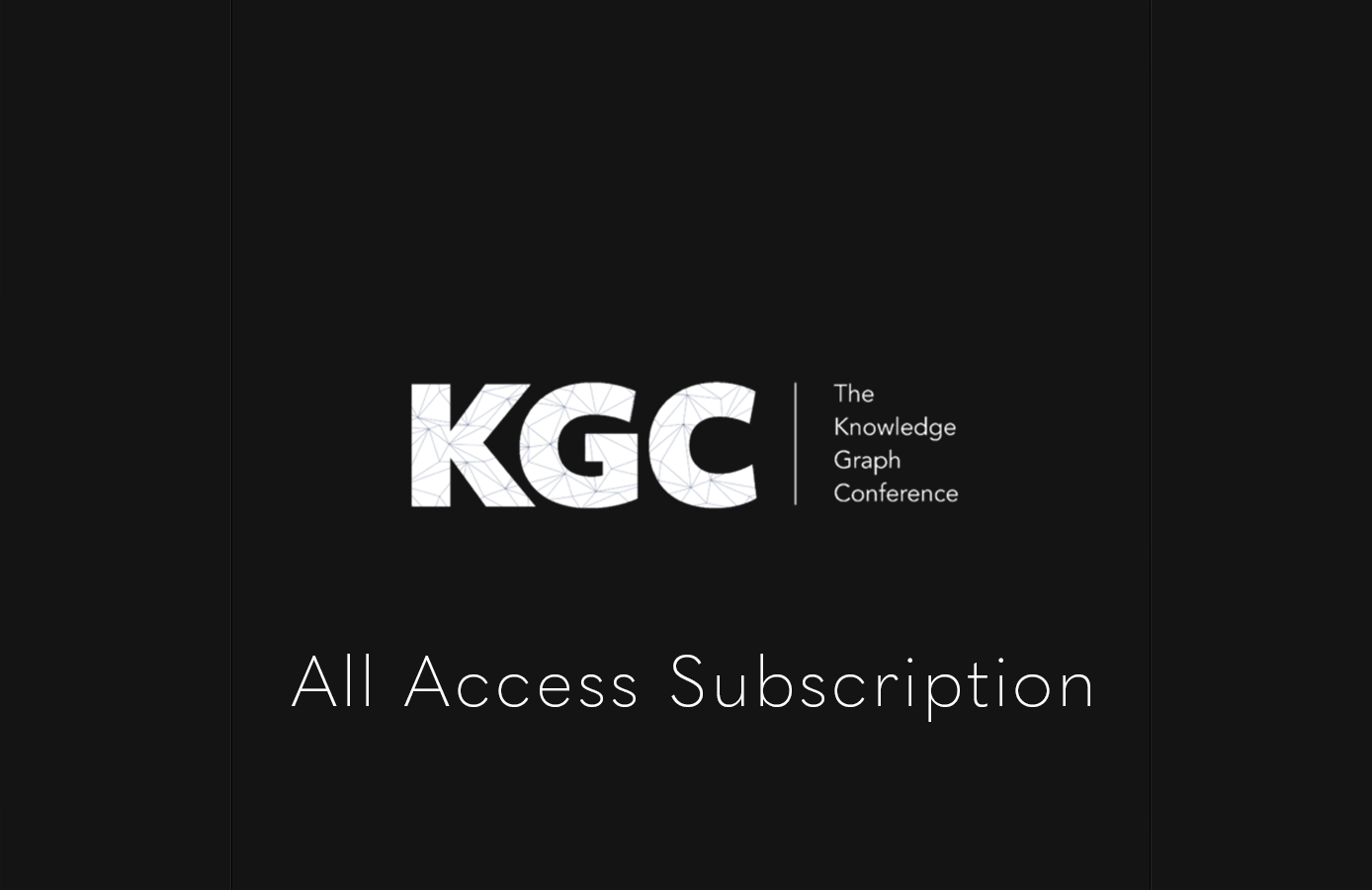 KGC | All Access Subscription