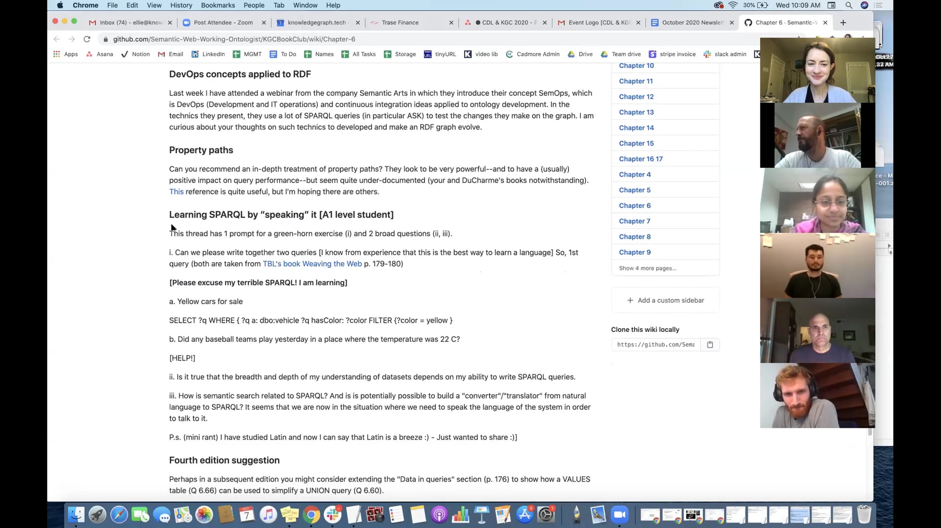 Book Club | Semantic Web for the Working Ontologist, Chapter 6