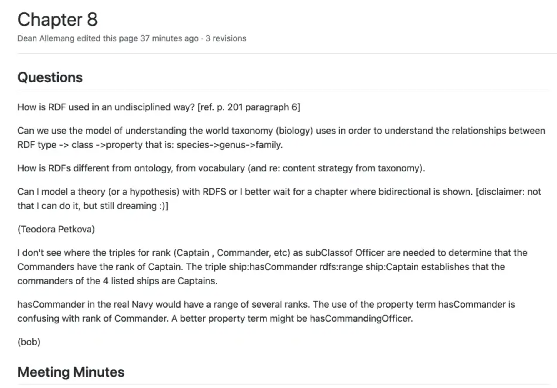 Book Club | Semantic Web for the Working Ontologist, Chapter 7