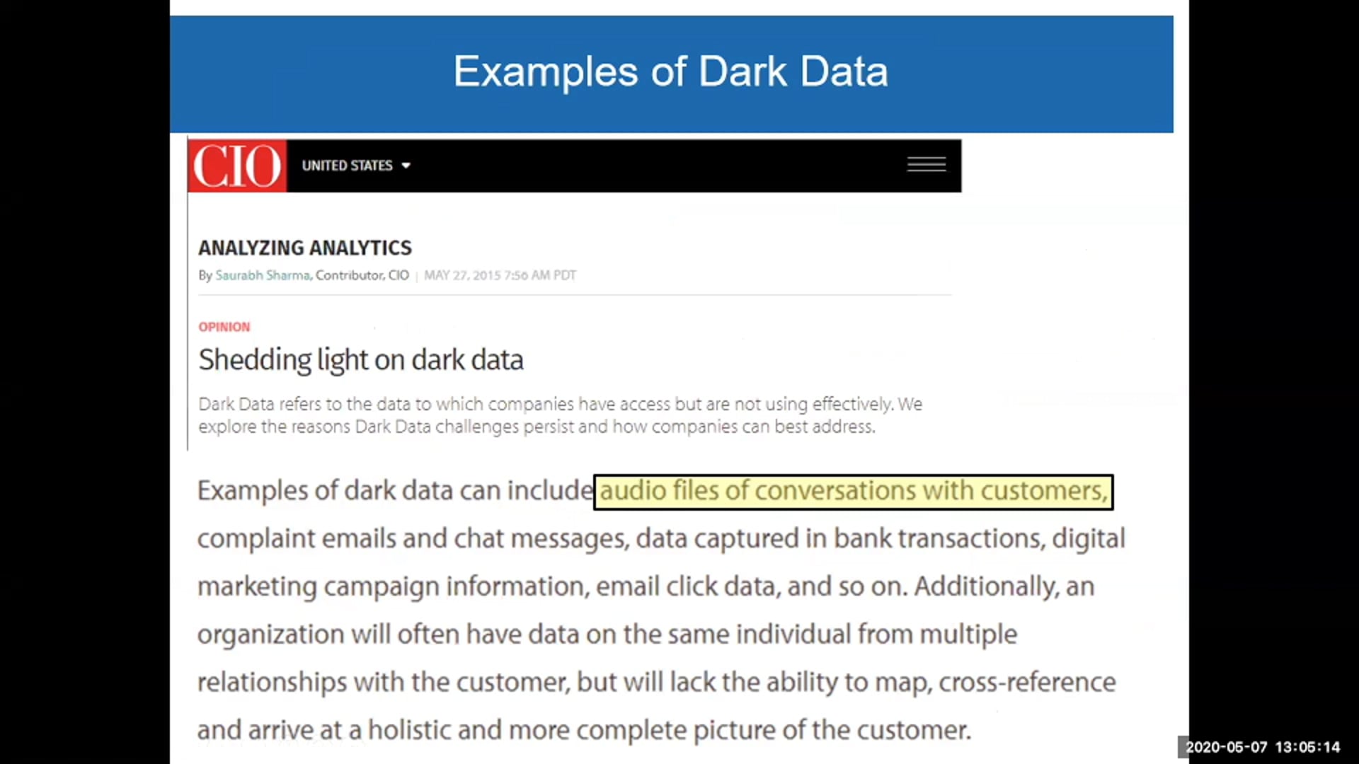 The Knowledge Graph that Listens