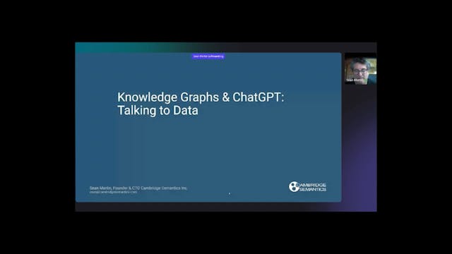 Knowledge Graphs and ChatGPT: Talking...