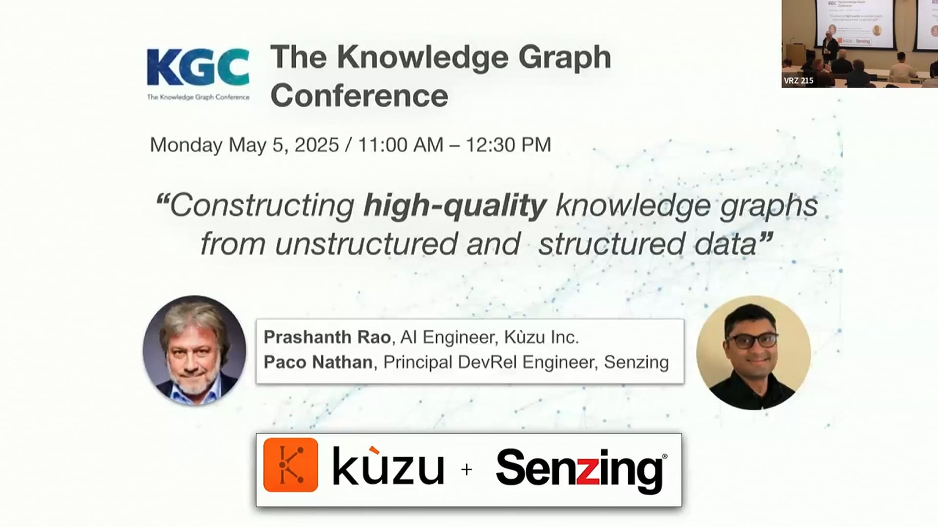 Creating High-Quality Knowledge Graphs From Structured and Unstructured Data
