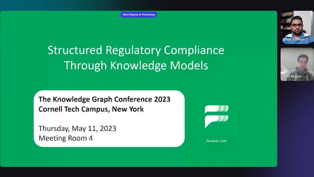 Structured Regulatory Compliance Through Knowledge Models