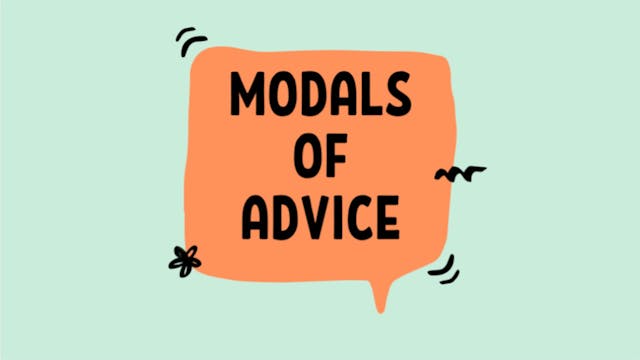 16.Ｍodals of advice | Strategic Learning
