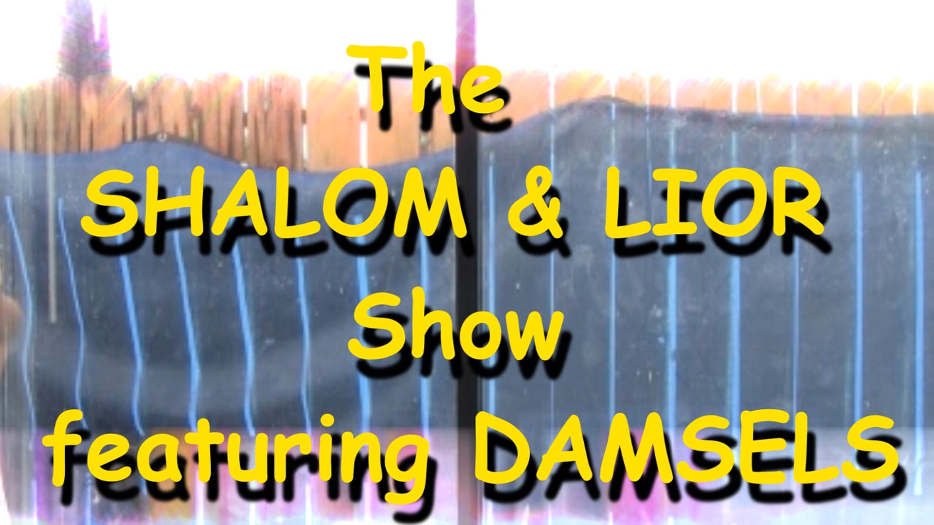 The Shalom And Lior Show Episode 8- Sick Day
