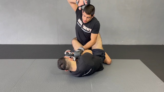Drill for Closed Guard Top Ground&Pound Hands