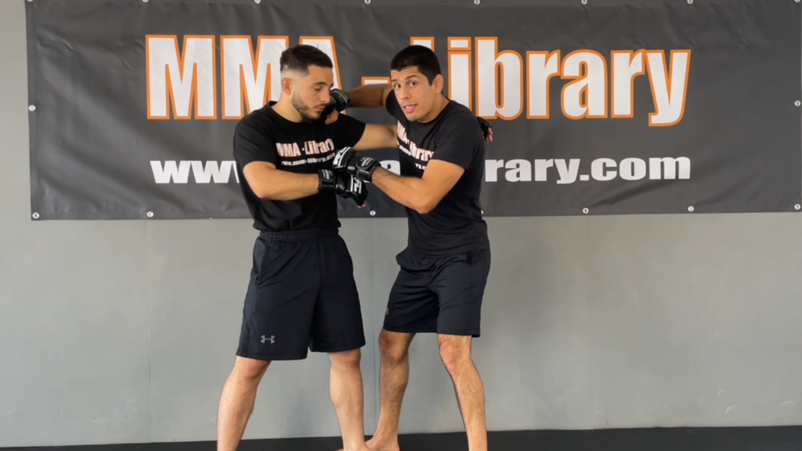 Drill for Bodylock Offense Entry With Punches 1
